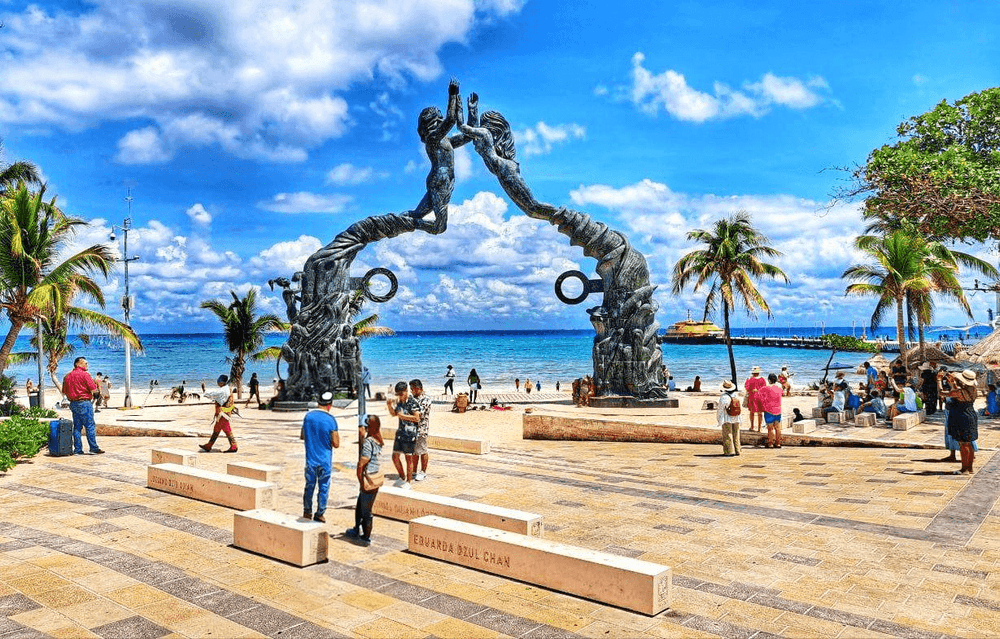 Nado con defines Playa Del Carmen